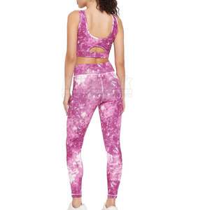 Conjunto de Yoga Moderno para Mujer, de 2 Piezas, Cintura Alta, Material Ligero, Transpirable y Elástico, de Secado Rápido, Ideal para Uso Diario - Product Image 5