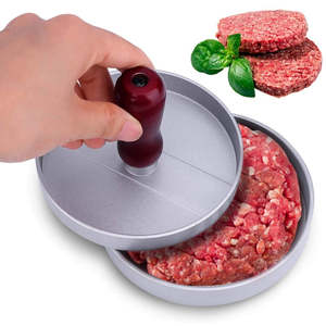 Burger Press Patty Maker Non Stick Hamburger Maker Meat Press Kitchen Cooking <b>Tool</b> <b>BBQ</b> Grill Accessory Durable - Product Image 4