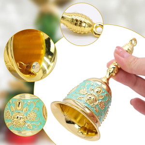 Hand Call <b>Bell</b> Table <b>Bell</b> <b>Service</b> <b>Bell</b> for Restaurant Hotel Shop Reception Wedding Home Office Desk Decorative Brass <b>Bell</b> Prayer - Product Image 6