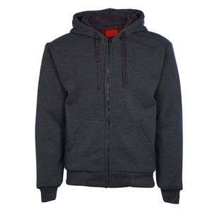 Sudadera con Capucha de Invierno para Hombre, 100% Algodón, Impresión Digital de Alta Calidad, Logotipo Personalizado, Antiencogimiento, Forro Polar Grueso, Impermeable, Transpirable, Lisa - Product Image 2