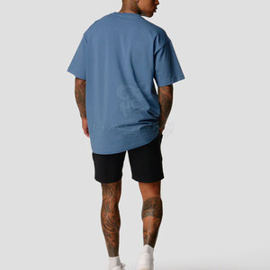 Camisetas Oversize de Moda Urbana para Hombre, Cómodas, de Corte Holgado, Transpirables, Estilo Gimnasio y Entrenamiento - Product Image 6