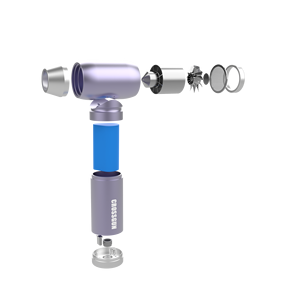 Cortadora de Cabello Metálica CROSSGUN, Inalámbrica, Recargable, Portátil, Mini Recortadora Eléctrica para un Estilizado de Precisión - Product Image 6