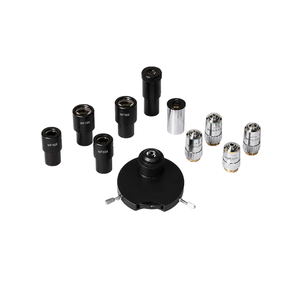 Kit de microscope à champ foncé avancé avec oculaires optiques |   Accessoire de mise au point manuelle pour équipement de laboratoire scientifique - Product Image 1