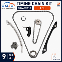 Kit Rantai Timing YS Baru OE LR025625 Cocok untuk Mesin 2.0T IVCT 240HP Turbo L4 Tahun 2012-2016, Suku Cadang Pengganti Perbaikan Total