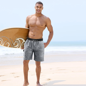 Short de bain décontracté pour homme, confortable, sportif, respirant, séchage rapide, design uni par sublimation, idéal pour l'été - Product Image 6