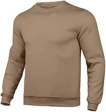Sweat-shirt pour homme en coton doux brossé, col rond, uni, vierge, mode automne-hiver, vente en gros, durable et biologique - Product Image 5
