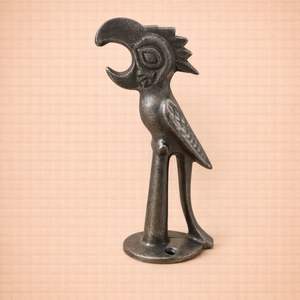 Décapsuleur mural en fonte en forme de tête de chien, design animalier majestueux, robuste, pour un retrait facile des bouchons, décoration de bar rustique - Product Image 5