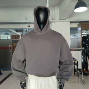 T-shirt à capuche pour homme, coupe ajustée, noir, 100% polyester, respirant, décontracté, pour l'été - Product Image 1