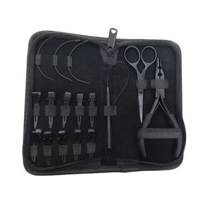 Kit d'accessoires professionnels pour extensions de cheveux, ensemble complet d'outils d'application et de coiffage pour salon et usage domestique, réutilisable - Product Image 4