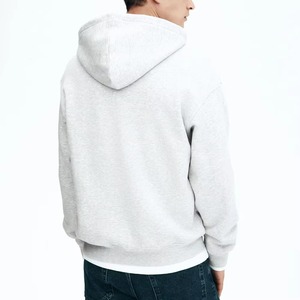 Hoodie de haute qualité, nouvelle arrivée, pour hommes, sweat-shirt lourd, pull-over, logo personnalisé, French Terry, hoodies unis pour hommes - Product Image 4
