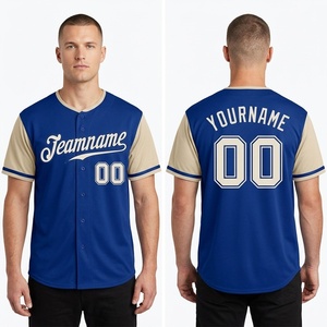 Baseball Jersey Custom Sportswear Team Apparel Premium Polyester Uniform Sublimation OEM ODM Bulk Wholesale Baseball Jersey - Product Image 5