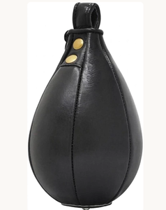 Handcrafted Black/Brown Leather Speed Bag Vintage Boxing <b>Training</b> <b>Ball</b> Punching Speed <b>Ball</b> Boxing Speed Bag Reflex <b>Training</b> - Product Image 6