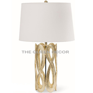Creative High Quality Gold Aluminum Metal Handmade Table <b>Lamp</b> Lighting Decoration For Living And Bedroom Hotel - Product Image 6