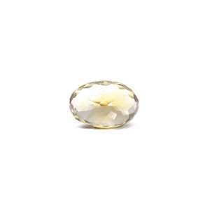 Natural Citrine Loose Gemstone 5.15 Carat Faceted Rough Cut for Fine Jewelry - Product Image 2