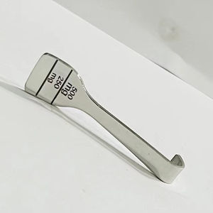 ช้อนตวงชิลลาจิตสแตนเลส ขนาด 250 มก. 500 มก. พร้อมสเกลวัดปริมาณ สำหรับชิลลาจิตเรซินแบบอายุรเวท - Product Image 1