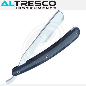 ALTRESCO Rasoir en acier inoxydable avec logo personnalisé et manche pliable en plastique - Product Image 5