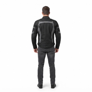Chaqueta Cafe Racer Asimétrica de Gamuza Vintage Color Oxblood Personalizada para Hombre, Estilo Biker Corto y Holgado, Ropa Exterior de Lujo OEM, Etiqueta Streetwear - Product Image 2