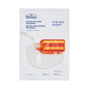 Dr. Belmer Ampoule Mask Vita Serine: Maschera Viso Idratante con Peptidi e Siero - Offerta Speciale - Product Image 1