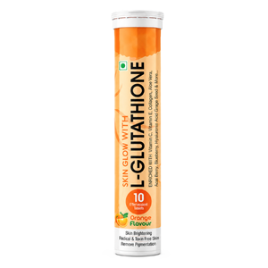 Top Quality L-Glutathione <b>With</b> <b>Vitamin</b> <b>C</b> Effervescent <b>Tablet</b> 10 Count For Simple Daily Use <b>With</b> Antioxidant Support Healthy Skin - Product Image 1