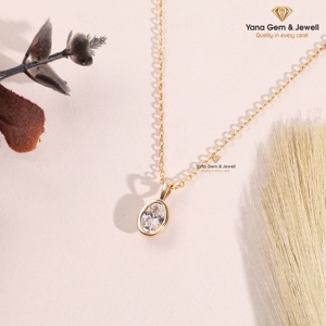เพชร CVD ทรงรี น้ำหนัก 1.00 กะรัต สี D ความสะอาด VVS2 ทองคำแท้ 14K จี้เพชรเม็ดเดี่ยวสำหรับโอกาสพิเศษ ได้รับการรับรองจาก IGI - Product Image 2