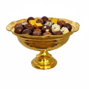 Bol à chocolat en métal artisanal de qualité supérieure pour la décoration de la maison, finition dorée élégante, bol décoratif pour servir des friandises, prix d'usine - Product Image 6