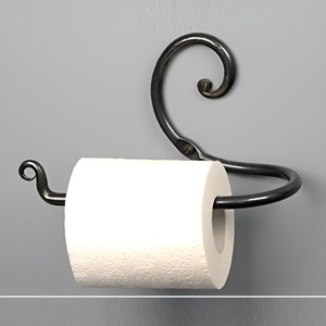 Porte-papier toilette moderne en fer avec un design élégant, parfait pour les hôtels, les restaurants et les espaces de salle de bain contemporains à la maison - Product Image 3