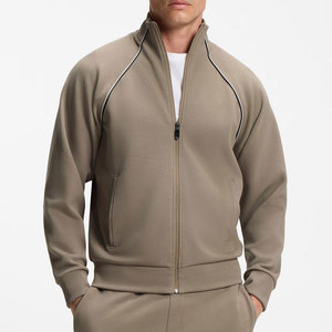 Conjunto Deportivo de Invierno para Hombre, de Alta Calidad, 100% Algodón, Estampado, Transpirable, Ligero, Informal, OEM, Sudadera con Capucha de Manga Larga, Diseño Sólido - Product Image 4