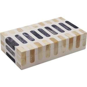 Caja de Almacenamiento Hecha a Mano con Incrustaciones de Hueso para Decoración del Hogar, Elegante Organizador de Joyas para Sala de Estar y Dormitorio - Product Image 2