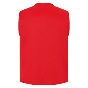 เสื้อกั๊กพัฟเฟอร์คุณภาพสูงแบบกำหนดเองสำหรับผู้ชาย อุ่นสบาย สไตล์สตรีทแฟชั่น ผลิตจากโพลีเอสเตอร์เนื้อนุ่ม วัสดุสั่งทำพิเศษ แบบไม่มีแขน - Product Image 4