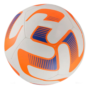 Balón de Fútbol CORE FIELD Naranja y Blanco, Ecológico, Ligero, Duradero, Diseño Clásico de Paneles, para Interior/Exterior, Profesional - Product Image 1