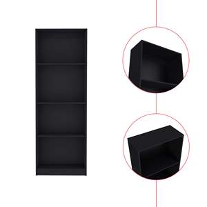 Libreria nera dell'ufficio Benzoni scaffali eleganti e funzionali - Product Image 6