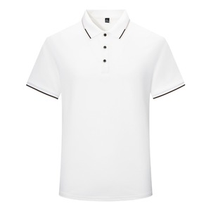 Chemise à manches courtes avec logo personnalisé, broderie haute qualité, anti-boulochage, tricot polyester/coton, jusqu'à 4XL, fabriquée par Sehe Fashion ODM - Product Image 5