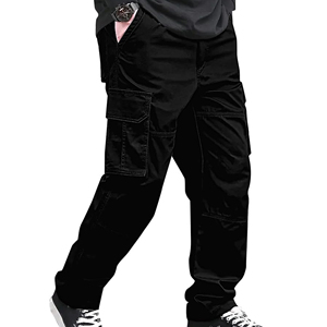 Pantalones de Trabajo Personalizados para Hombre, Pantalones Cargo Resistentes con Múltiples Bolsillos, Cintura Elástica, Transpirables, de Secado Rápido, Venta al Por Mayor, Marca Privada - Product Image 5