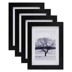 Cadre photo en bois à bords festonnés, sculpté à la main, en bois massif, à poser sur table, vente en gros - Product Image 3