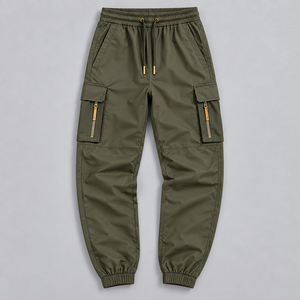 Custom Logo Windbreaker Retro <b>Track</b> Suits Lightweight With Jogger Loose Fit Shorts Woven Olive Green Nylon Sportswear <b>Jackets</b> - Product Image 6
