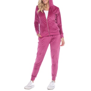 Conjunto Deportivo Unisex de Invierno 2026, de Venta Caliente, con Forro Polar, Transpirable, 100% Algodón, Cierre con Cordón, Bolsillos Laterales - Product Image 1