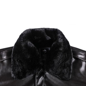 Top Selling Product Leather Top <b>Jacket</b> Best Winter Men's Slim Leather <b>Jackets</b> Customized Design Leather <b>Jacket</b> - Product Image 3