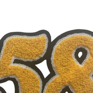 Parches de Chenilla Bordados al por Mayor, Logotipos para Ropa, Venta Caliente, Parches de Chenilla Bordados de Alta Calidad Según Sus Propios Requisitos - Product Image 4