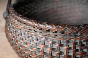 Factory Wholesale <b>Wicker</b> Shopping <b>Basket</b> With <b>Handle</b> Handmade Made by Star Crafts India Kitchen Accessories Home and Kitchen - Product Image 4