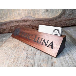 Walnut Wood Custom Bar Sign 3D Carved Logo - Wholesale Personalized Wooden Signs India - Product Image 5