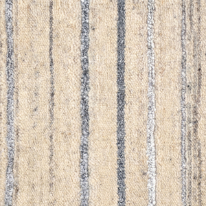 Coastal Mist <b>Ivory</b> Pale Blue Striped Wool Flatweave <b>Rug</b> Minimalist Handmade Eco-Friendly Non-Slip Area Carpet for Living Room - Product Image 4