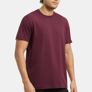 เสื้อยืดคอกลมผู้ชายถักนิตติ้งคุณภาพสูง ผ้าฝ้าย 100% สั่งทำพิเศษ พิมพ์โลโก้ ปักตัวอักษรตามสั่ง เป็นมิตรกับสิ่งแวดล้อม ระบายอากาศได้ดี - Product Image 5