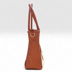 Sac fourre-tout classique en cuir de vachette à poils, couleur unie, fermeture éclair, sac à main à bandoulière pour femme, grande capacité LHTB-0081 - Product Image 5