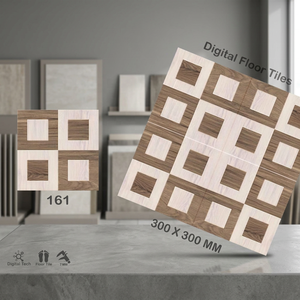 Carreaux de sol en céramique émaillée de qualité supérieure Vistaar 300x300mm 12x12 Finition brillante mate Lumineux pour hall, salle de bain, extérieur, centre commercial, école - Product Image 6