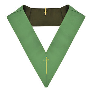 Collar Masónico de la Logia Azul de EE. UU., Cadena Masónica Hecha en Pakistán, Bordado Rito de la Logia - Product Image 3