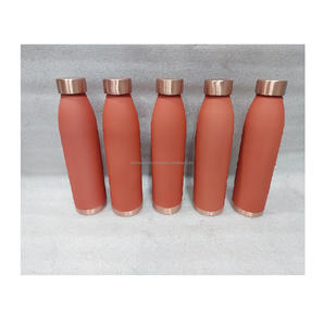 ขวดน้ำทองแดงคุณภาพสูงสำหรับใช้ในบ้าน สำนักงาน และการเดินทาง ช่วยเสริมสร้างกิจวัตรการดื่มน้ำเพื่อสุขภาพ - Product Image 4