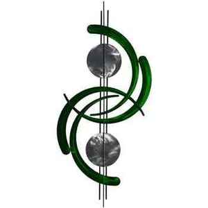 Metal Floral Wall Sculpture Modern Irregular Design Home Decor Living Room Accent <b>Single</b> Piece - Product Image 2