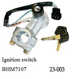 Ensemble de verrouillage de direction BHM7107 (23-003) - Product Image 6