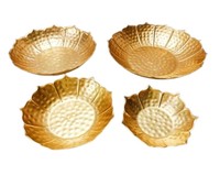 Bol Urli à fleurs au design personnalisé pour la décoration intérieure, durable, pour usage intérieur, bol martelé, bol flottant pour Diya et fleurs