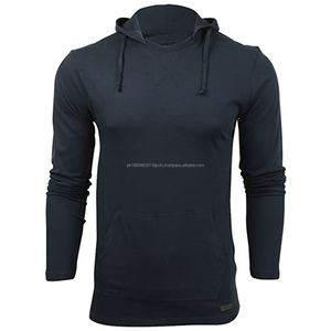 Sudadera con capucha de manga larga para hombre, poliéster de alta calidad/algodón, Terry francés, diseño personalizado, bordado, invierno, venta al por mayor - Product Image 5